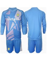 Aston Villa Keeper Tredjedraktsett Barn 2024-25 Lange ermer (+ bukser)